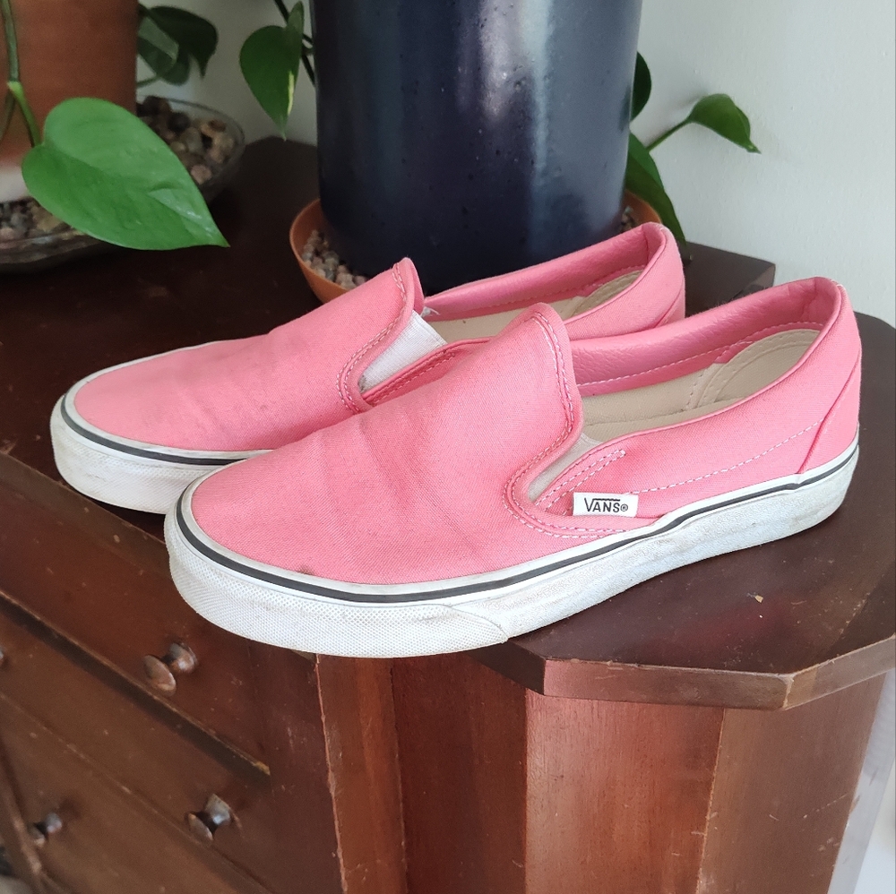 Vans Barbie Pink Slip-Ons 7